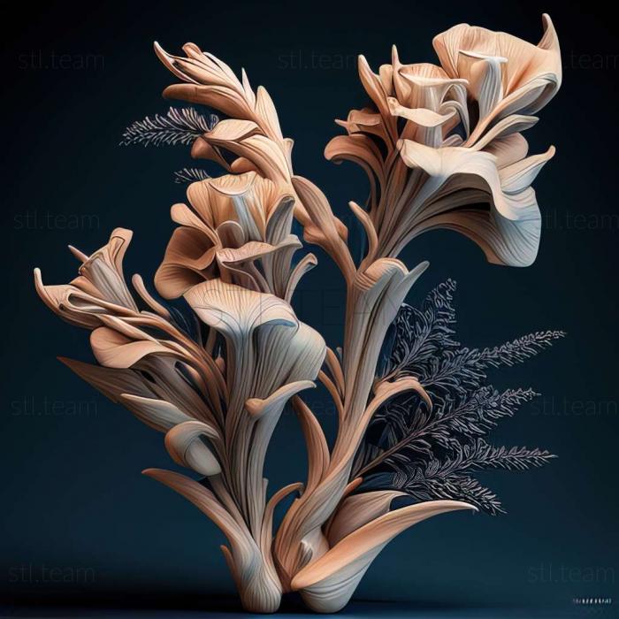 3D model Rhynchium brunneum (STL)